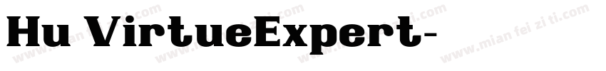 Hu VirtueExpert字体转换